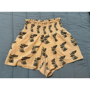 Kate Quinn | NWT Woman’s Smocked Mushroom Print Shorts | Small